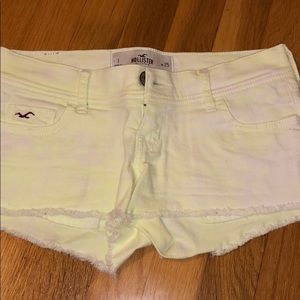 Hollister jean shorts